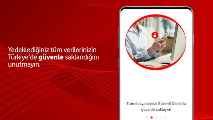 Vodafone Güvenli Depo android App screenshot 0