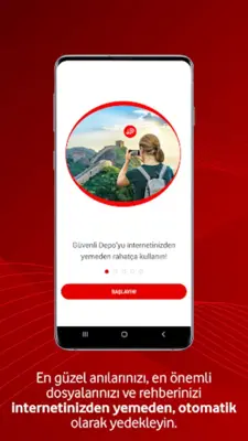 Vodafone Güvenli Depo android App screenshot 12