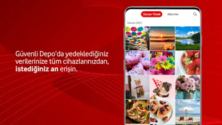 Vodafone Güvenli Depo android App screenshot 1