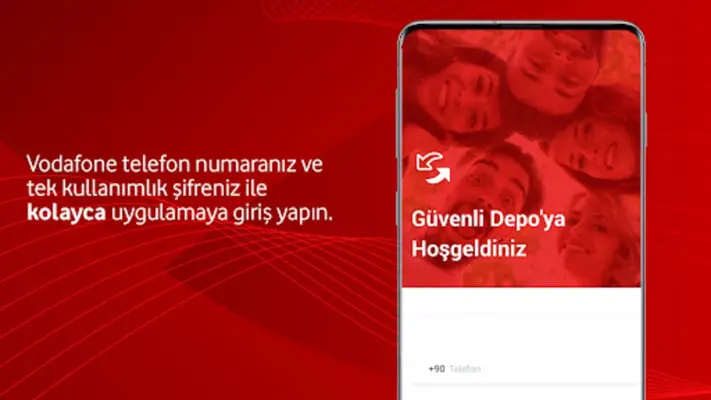 Vodafone Güvenli Depo android App screenshot 4