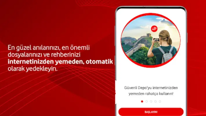 Vodafone Güvenli Depo android App screenshot 5